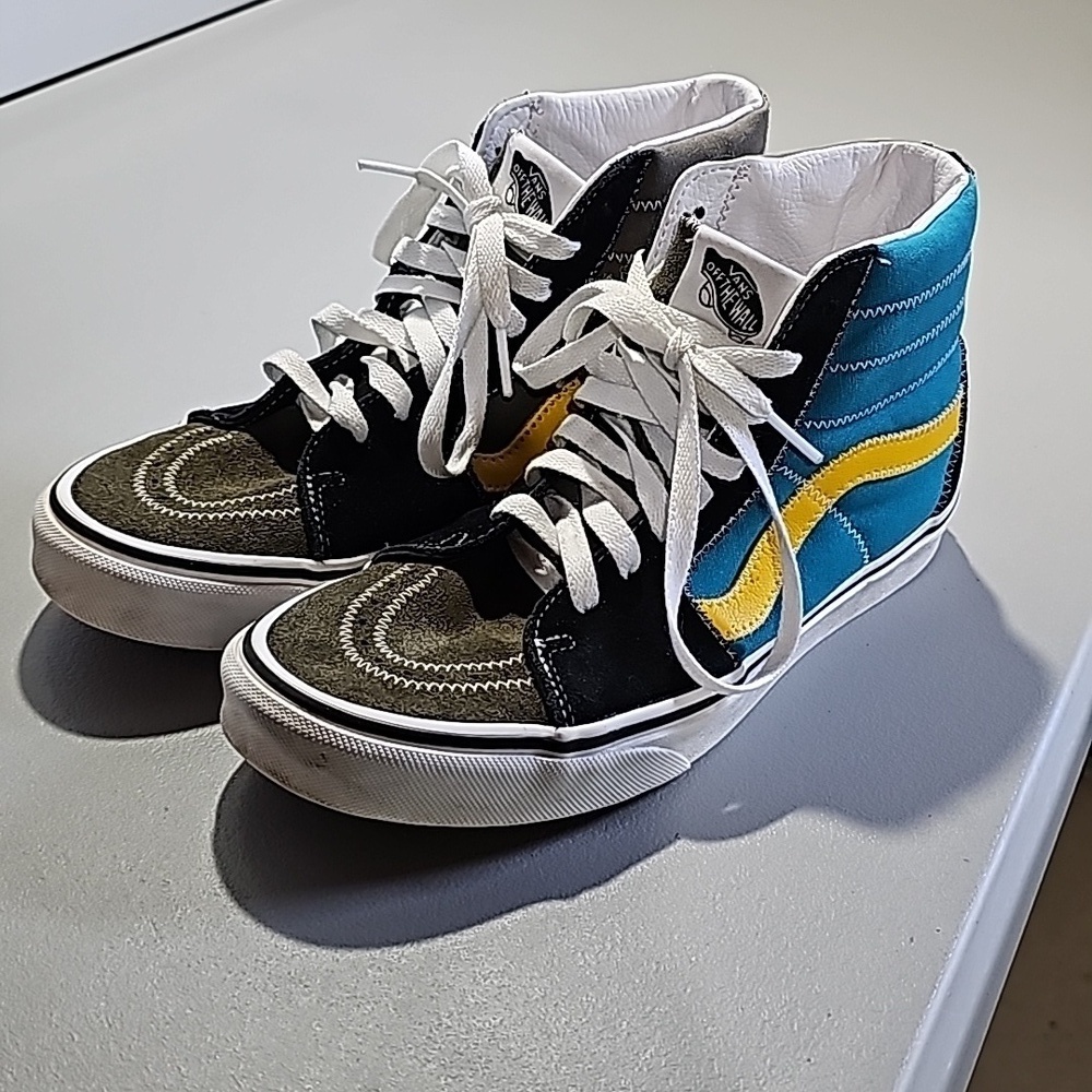 Vans multicolored men's size 7.5 women's size 9 shoes